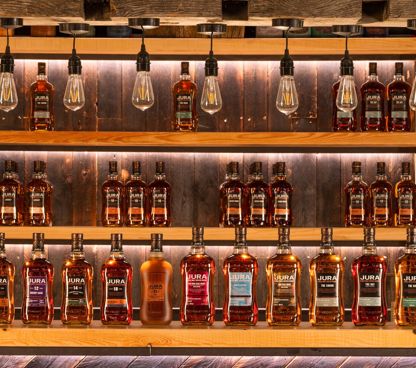 Large Jura Bottle Lineup All Skus No Seven Wood 2022